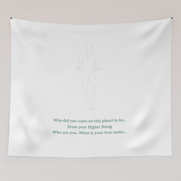 Item preview, Draw your Higher Being Male version. designed and sold by AsiaticTraveler.