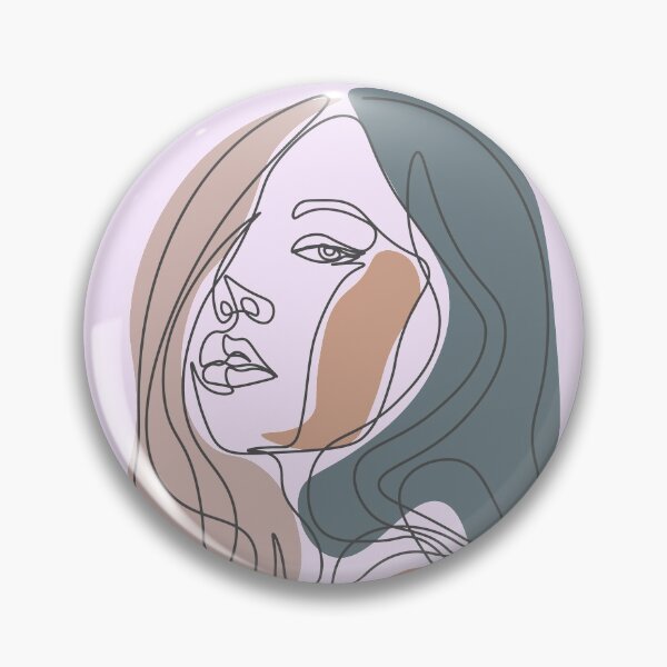 Item preview, Cubism Linear Abstract Faces Graphic designed and sold by Dr.YesOrNo.
