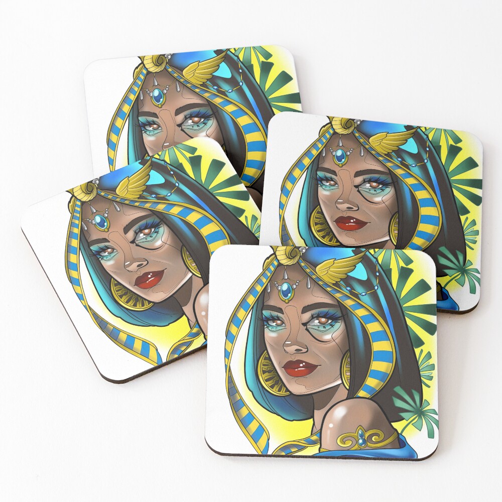 Item preview, Coasters (Set of 4) designed and sold by Bitztattoo.