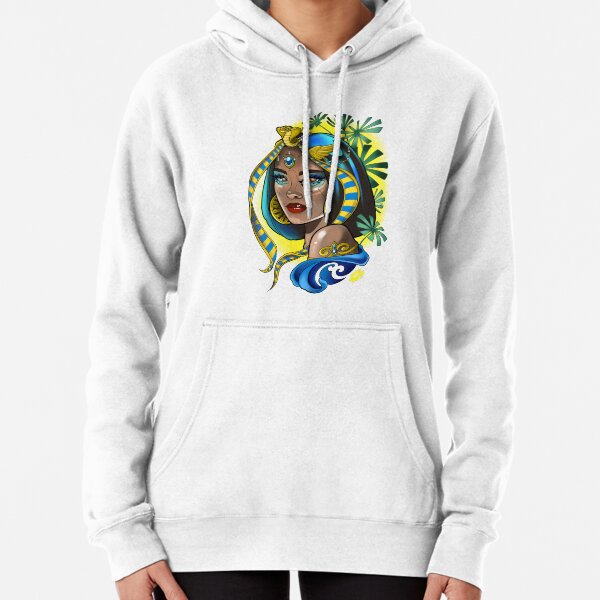 Neotraditional Cleopatra Pullover Hoodie