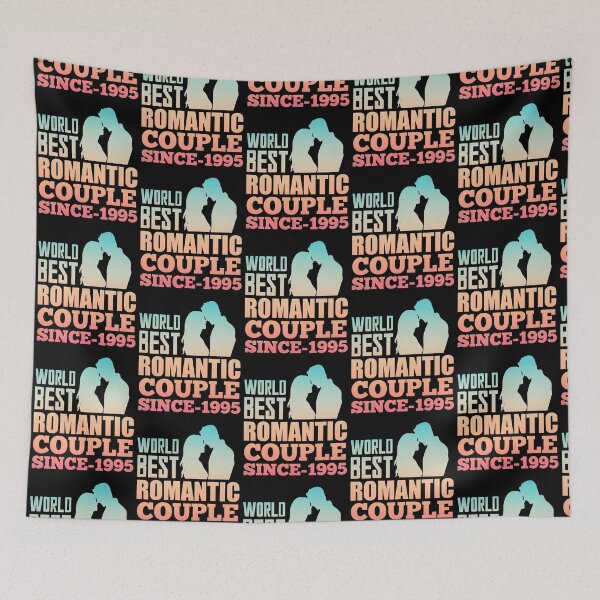 Item preview, World Best Romantic Couple Since 1995-Romantic designed and sold by KGN  CREATIVITY.
