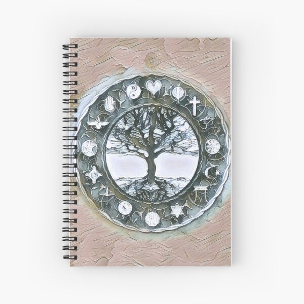 World Religions Tree of Life Spiral Notebook