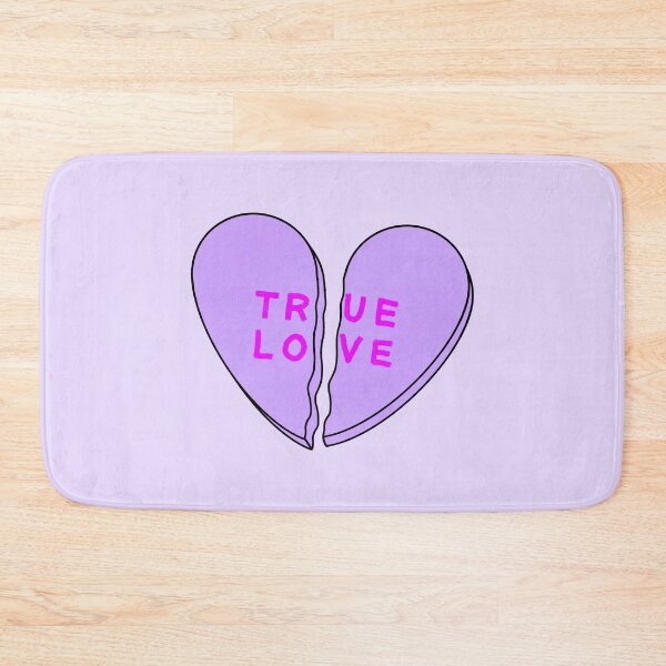 Item preview, Broken Candy Heart True Love Purple designed and sold by Gold Star Creative.