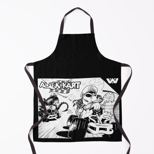 Item preview, Alien Kart 64 b&w designed and sold by JonathanGrimm.