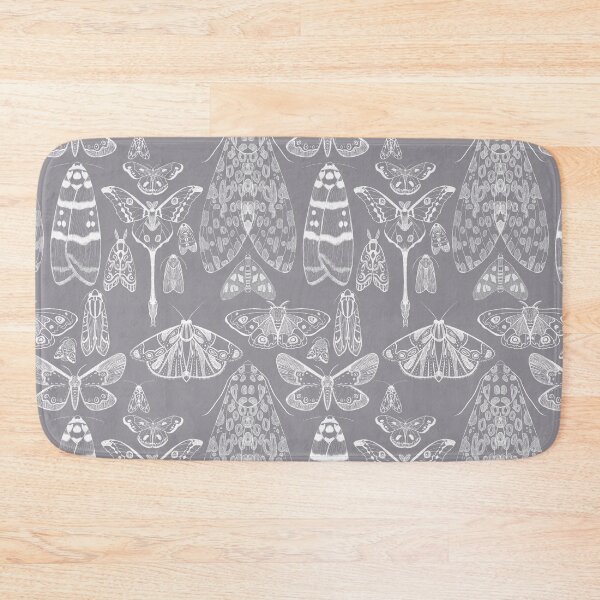 Item preview, Ultimate Gray Moth and Butterfly Pattern designed and sold by Justdoodlins.