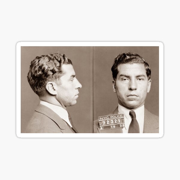 Lucky Luciano Stickers | Redbubble