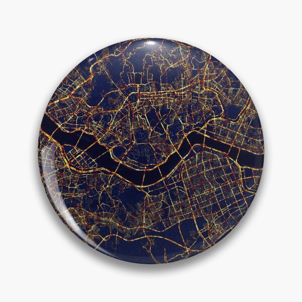 Item preview, Seoul, South Korea - City At Night designed and sold by deMAP.