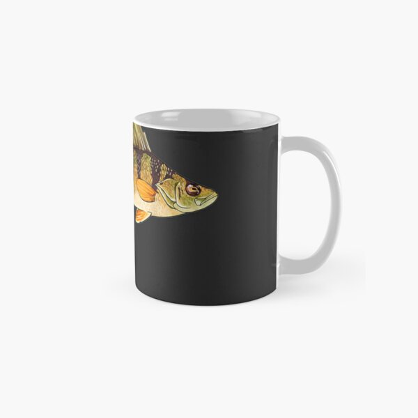 Personalized Fish Happy Father's Day Mug Holy Mackerel Cup Bass Fishing Dad