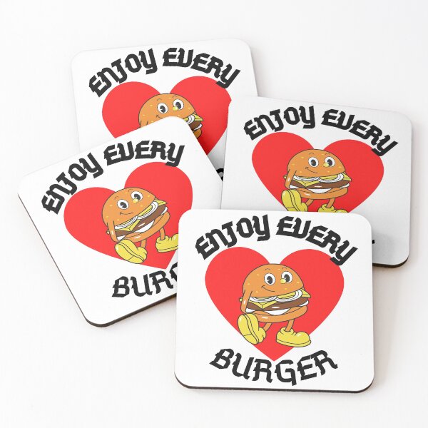Item preview, Enjoy Every Burger designed and sold by Vibing-Right.