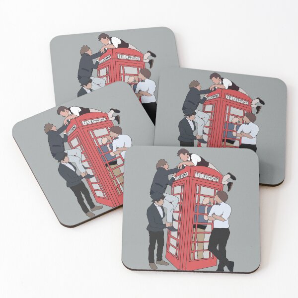 Item preview, one direction phone booth designed and sold by tehecaity.