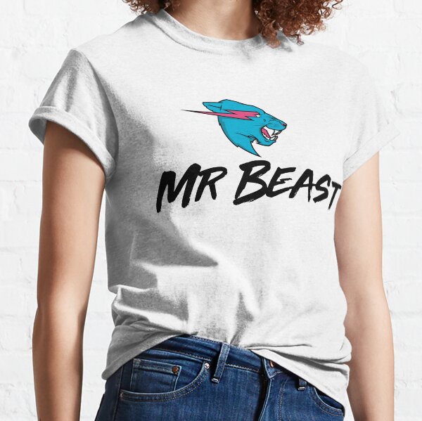 Mr. Beast w/ Name Written Black Edition Classic T-Shirt