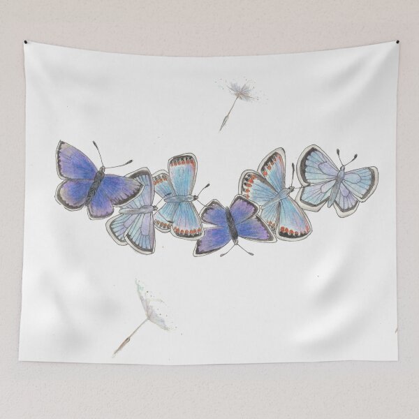 Item preview, Butterflies and dandelions designed and sold by Linda Bassett.