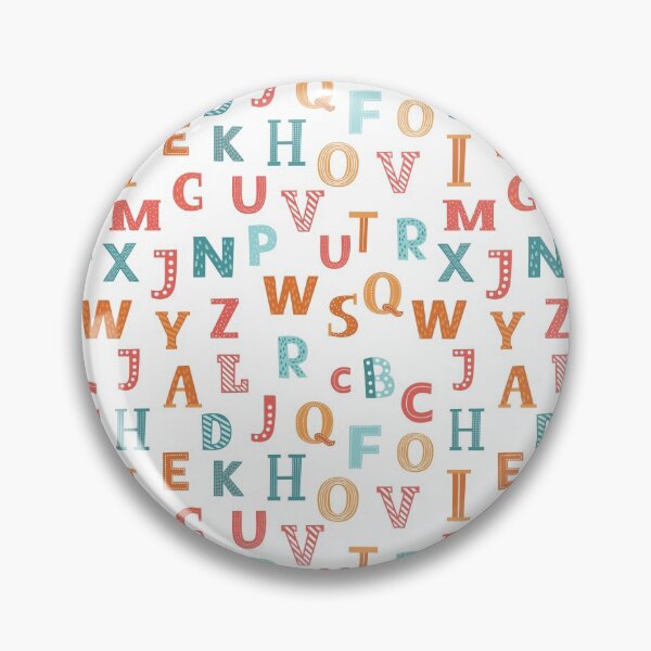 Item preview, Alphabets seamless pattern designed and sold by SSK Designs.