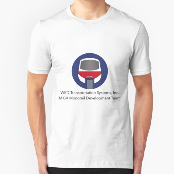 MK-X Monorail Development Team Slim Fit T-Shirt