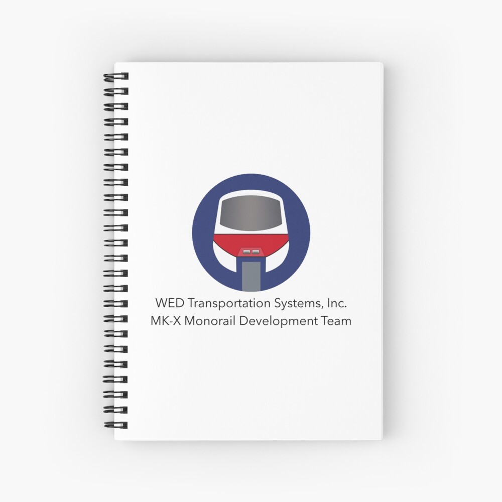 Item preview, Spiral Notebook designed and sold by EPCOTJosh.