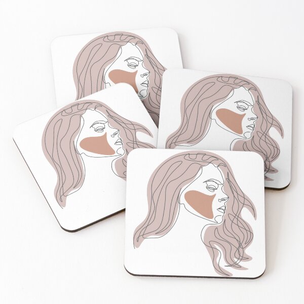 Item preview, Cubism Linear Abstract Faces Graphic designed and sold by Dr.YesOrNo.