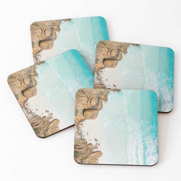 Item preview, Drone photo 2- Ocean photograph with rocks (Lucky Bay- Western Australia) designed and sold by Re-creativ.