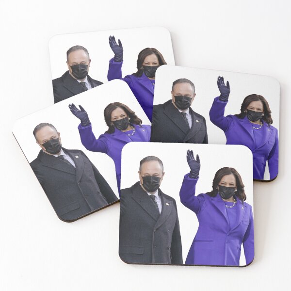 Item preview, Kamala and Doug at Inauguration designed and sold by jsetow.