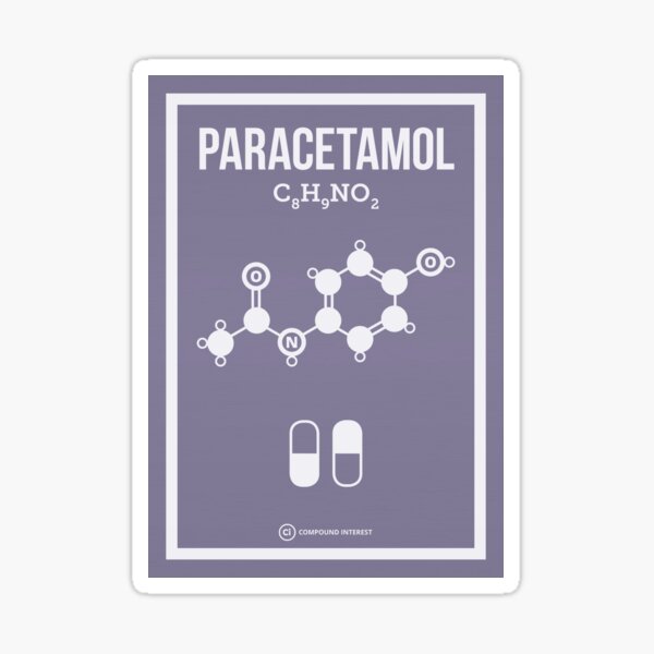 Item preview, Paracetamol designed and sold by compoundchem.