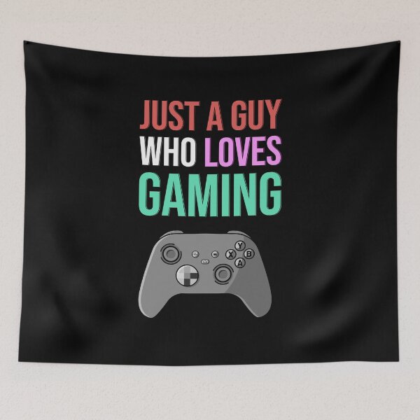 Item preview, Just A Guy Who Loves Gaming  designed and sold by munochill.