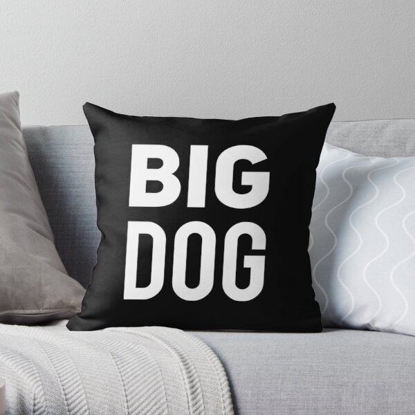 Big Dog Throw Pillow
