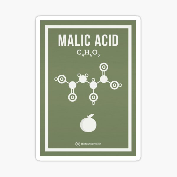 Malic Acid Sticker