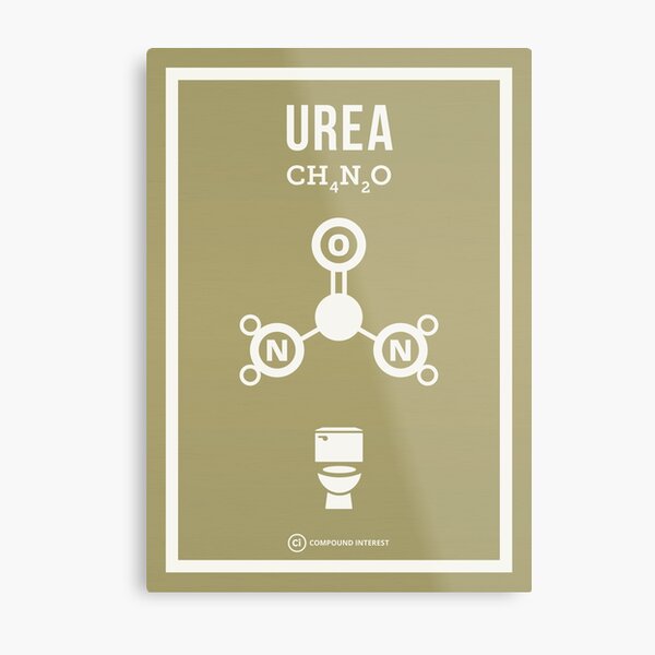 Urea Metal Print