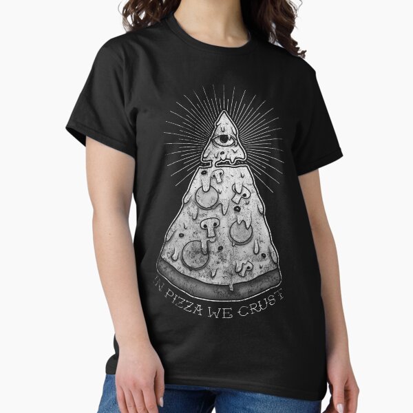 Item preview, In Pizza We Crust - Tattoo Style designed and sold by RareLoot.