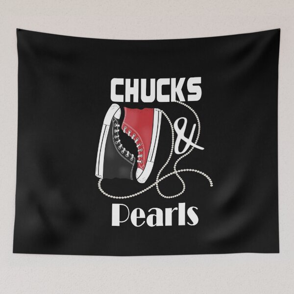 Item preview, Chucks and pearls  designed and sold by Dream Imagine Create ..