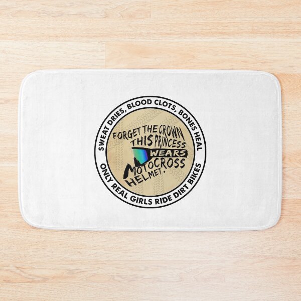 Item preview, Sweat dries blood clots bonies heal Only Real Women Ride Dirt Bikes designed and sold by parrishherrera.