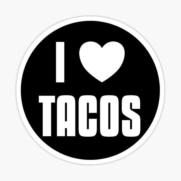 Item preview, I Heart Tacos designed and sold by dylanxh.
