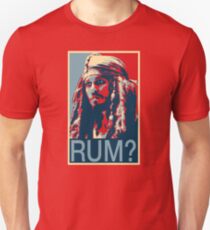 Camiseta unisex Jack Sparrow para presidente