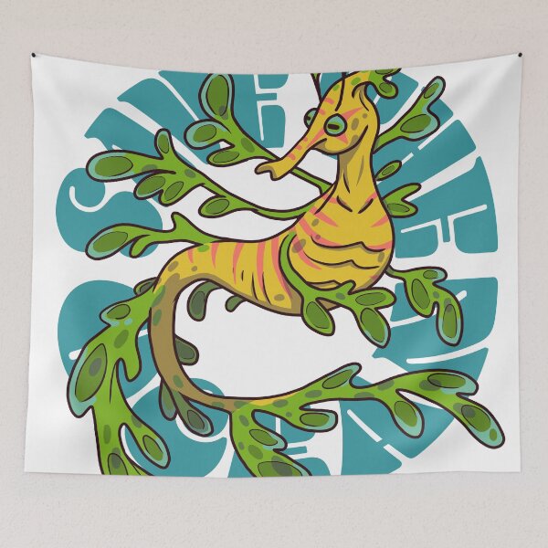 Item preview, SAVE THE OCEAN Leafy Sea Dragon designed and sold by WeFourCrows.