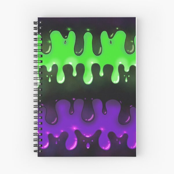 Item preview, Cyber Goth Toxic Oil Drip Pattern designed and sold by ZombieCheshire.