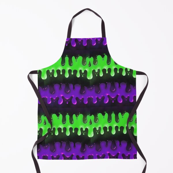 Item preview, Cyber Goth Toxic Oil Drip Pattern designed and sold by ZombieCheshire.