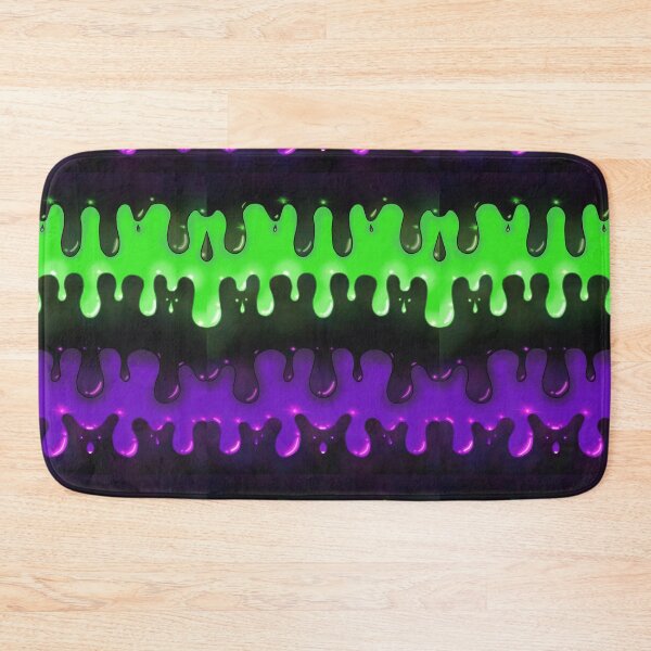 Item preview, Cyber Goth Toxic Oil Drip Pattern designed and sold by ZombieCheshire.