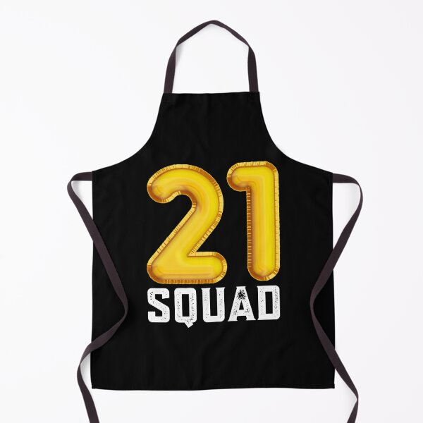 Item preview, 21 squad Shirt, 21st Birthday designed and sold by ReichBourne.