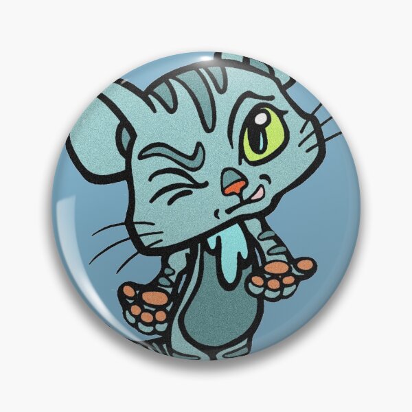 Item preview, skeptical kitten  designed and sold by sandpiperstudio.