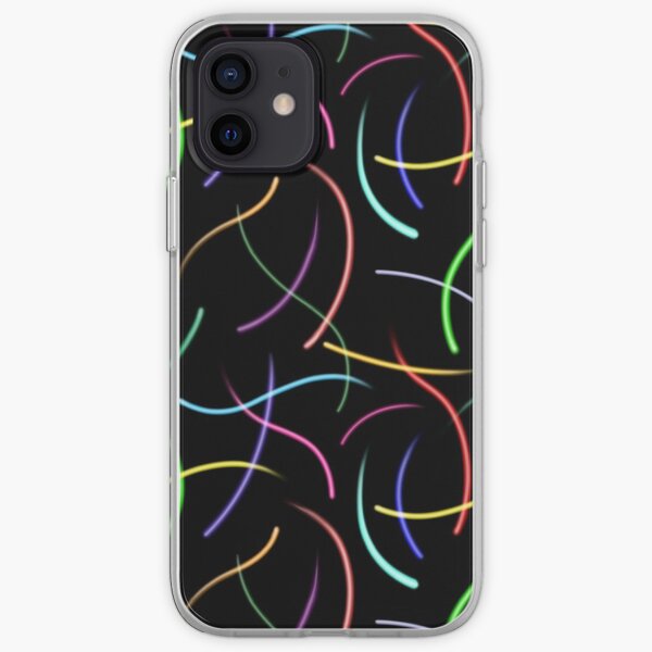 Shining Screensaver Streaks iPhone Soft Case