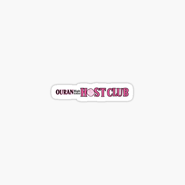 Ouran High School Host Club - logo Sticker