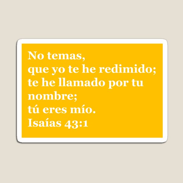 Item preview, Isaias 43 Yellow Amarillo designed and sold by Brenander.