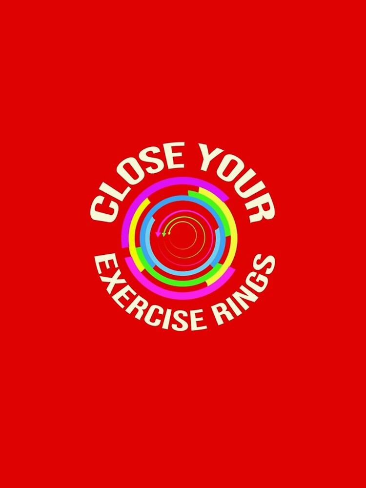 Thumbnail 4 of 4, iPhone Case, Close Your Exercise Rings designed and sold by iAmpDesign2021.