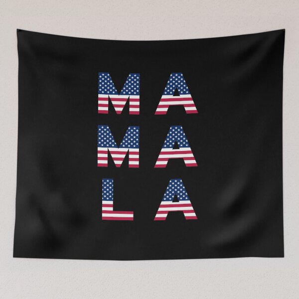 Item preview, Mamala for Kamala Harris Elections 2024 designed and sold by silverhexagon.