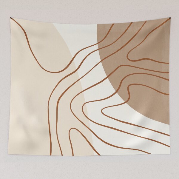 Item preview, Mid century Minimal Abstract  designed and sold by mysticminimals.