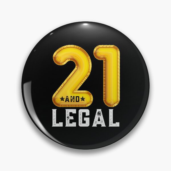 Item preview, 21 and legal Shirt, 21st Birthday designed and sold by ReichBourne.