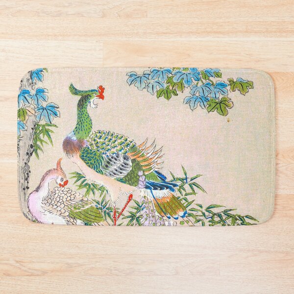 Item preview, Vintage Japanese Illustration pair of birds in a tree designed and sold by Rantan1618.
