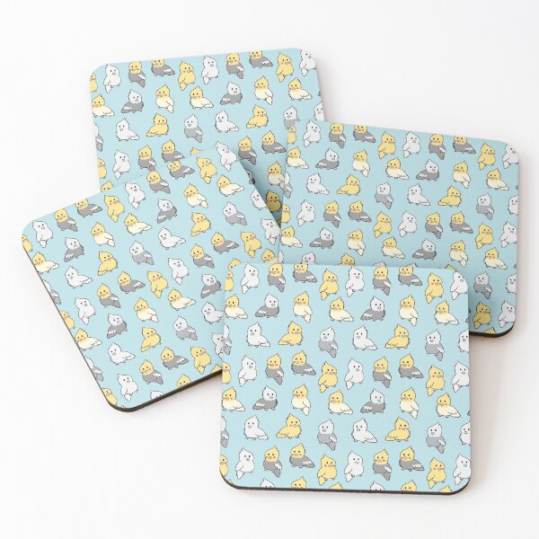 Item preview, Cute Cockatiel Pattern designed and sold by BiscuitSnack.