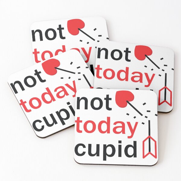 Item preview, Not Today Cupid designed and sold by WOW TeesAndThings.