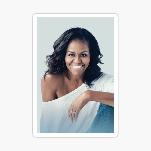 Item preview, Michelle Obama Becoming Portrait designed and sold by jsetow.