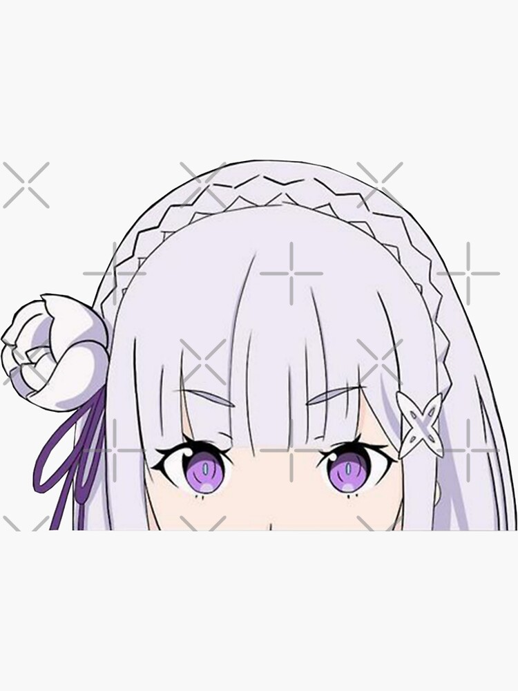 Emilia peeker by Mr-sticker